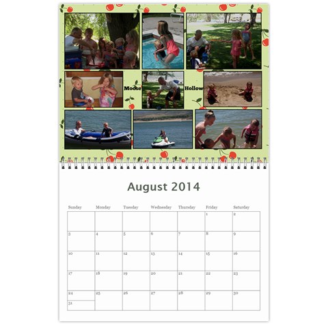 Miller Calendar For 2014 By Anna Aug 2014