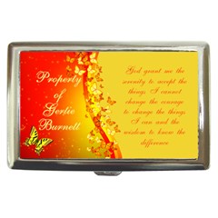 Serenity Prayer Cigarette Money case