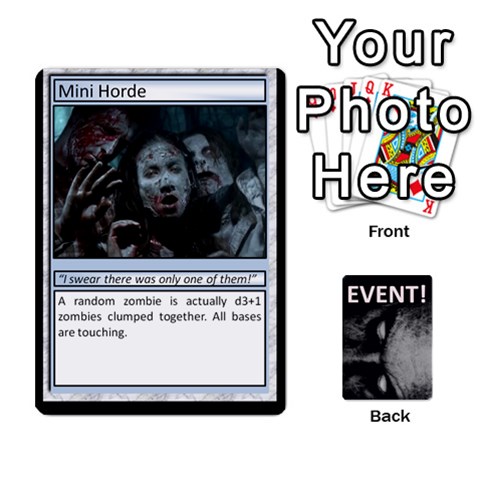 King All Things Zombie Extra Event Cards I By Antony Barlow Front - SpadeK