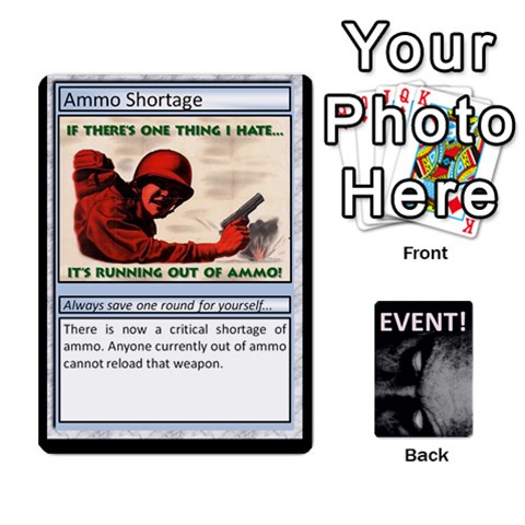 Ace All Things Zombie Extra Event Cards I By Antony Barlow Front - SpadeA
