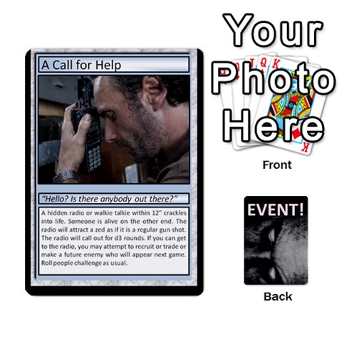 All Things Zombie Extra Event Cards I By Antony Barlow Front - Heart3