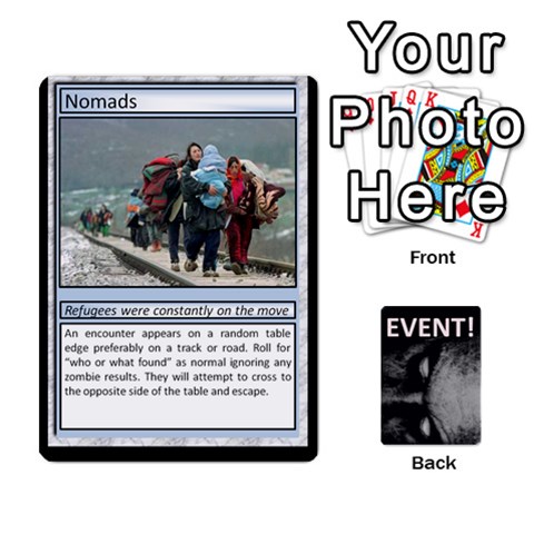 All Things Zombie Extra Event Cards I By Antony Barlow Front - Heart4