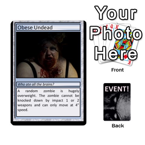 All Things Zombie Extra Event Cards I By Antony Barlow Front - Heart7