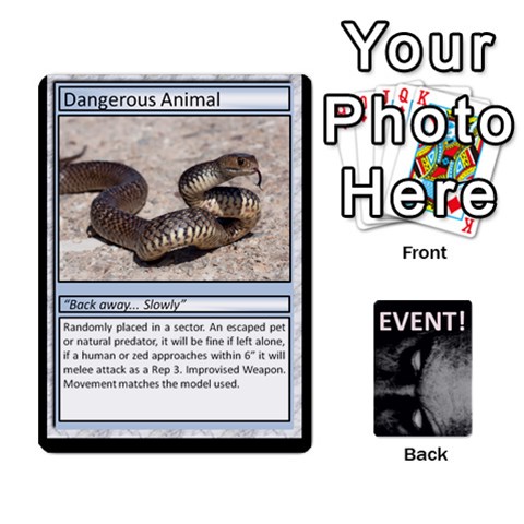 All Things Zombie Extra Event Cards I By Antony Barlow Front - Diamond2