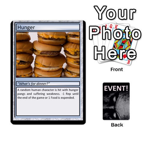 Queen All Things Zombie Extra Event Cards I By Antony Barlow Front - DiamondQ