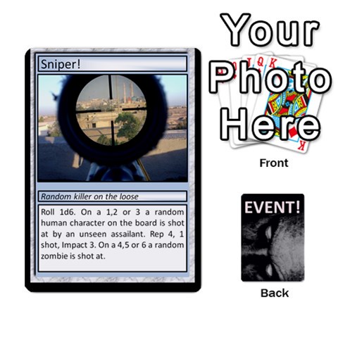 Ace All Things Zombie Extra Event Cards I By Antony Barlow Front - DiamondA