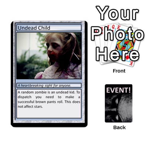 All Things Zombie Extra Event Cards I By Antony Barlow Front - Spade6