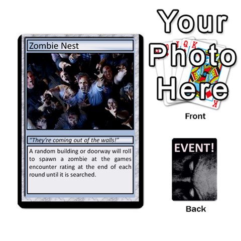 Jack All Things Zombie Extra Event Cards I By Antony Barlow Front - ClubJ