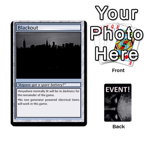 King All Things Zombie Extra Event Cards I By Antony Barlow Front - ClubK
