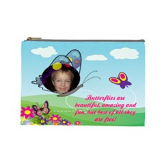 Butterfly large cosmetic bag - Cosmetic Bag (Large)