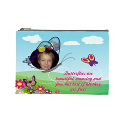 Butterfly large cosmetic bag - Cosmetic Bag (Large) Butterfly large cosmetic bag - Cosmetic Bag (Large)