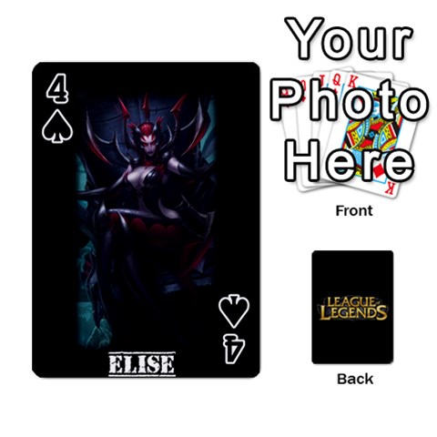 League Cards By Seongjun Kim Front - Spade4