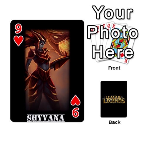 League Cards By Seongjun Kim Front - Heart9