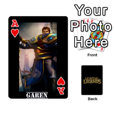 Ace League Cards By Seongjun Kim Front - HeartA