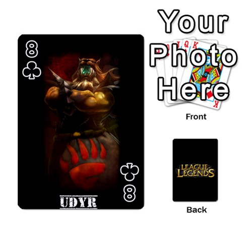 League Cards By Seongjun Kim Front - Club8