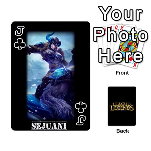 Jack League Cards By Seongjun Kim Front - ClubJ