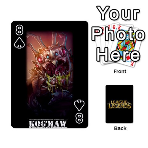 League Cards By Seongjun Kim Front - Spade8