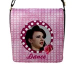 Dance Flap Closure Messenger Bag (large) - Flap Closure Messenger Bag (L)
