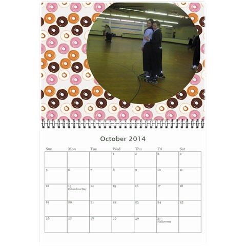 Calander For Tzipora By Chaya Oct 2014