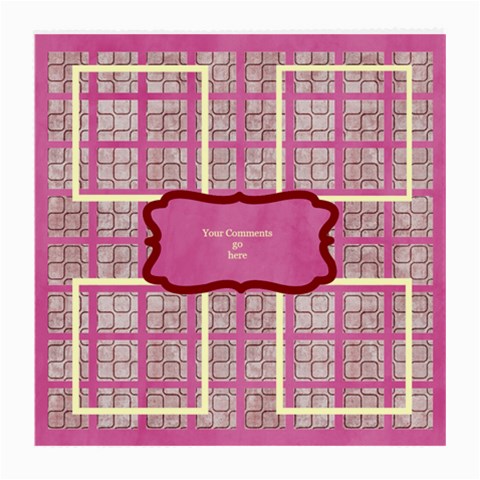 Family Glasses Cloth (medium 2 Sided) By Deborah Back