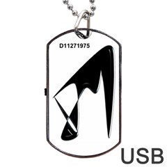 Dog Tag USB Flash (One Side)