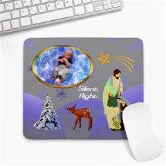 Silent night large mousepad