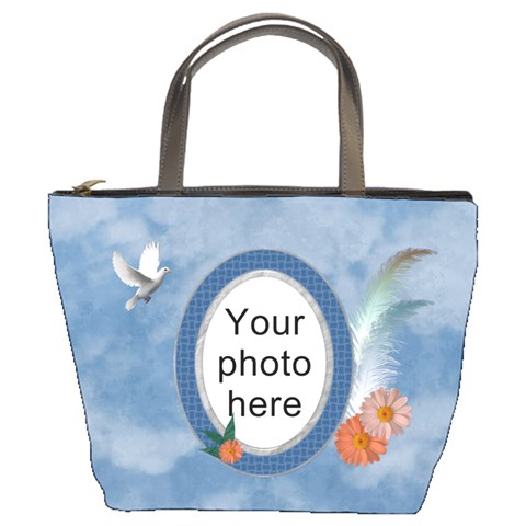 Free As A Bird Bucket Bag By Lil Front