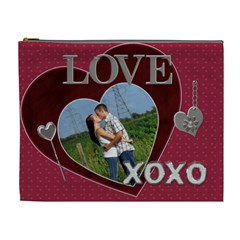 Love and Kisses XL Cosmetic Bag - Cosmetic Bag (XL)