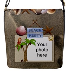 Beach Flap Closure Small Messenger Bag - Flap Closure Messenger Bag (S)