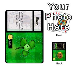 Plants vs. Zombies - Playing Cards 54 Designs (Rectangle)