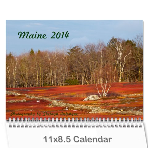 2014 Calendar By Shelagh Cover