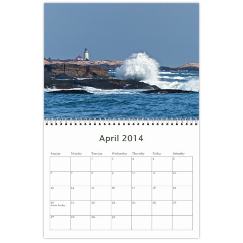 2014 Calendar By Shelagh Apr 2014