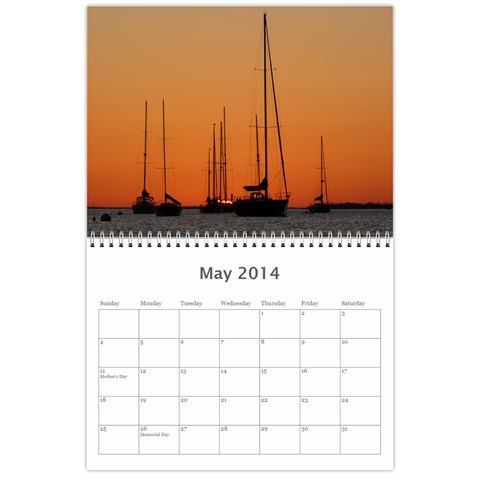 2014 Calendar By Shelagh May 2014