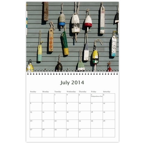 2014 Calendar By Shelagh Jul 2014