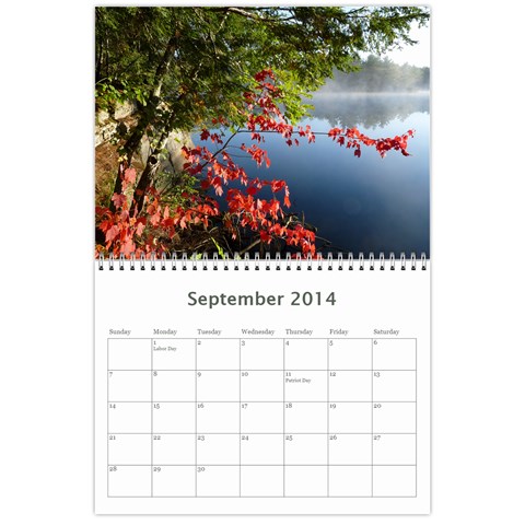 2014 Calendar By Shelagh Sep 2014