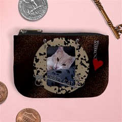 Crazy Cat Mini Coin Purse