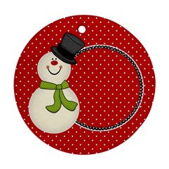 Joyful Joyful Round Ornament 2 - Ornament (Round)