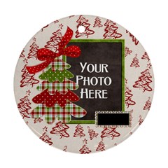 Joyful Joyful Round Ornament 4 - Ornament (Round)