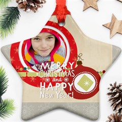 merry christmas - Ornament (Star)