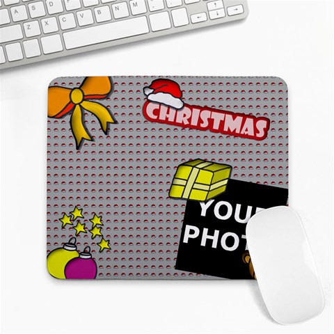 Christmas Large Mousepad By Matematicaula Front