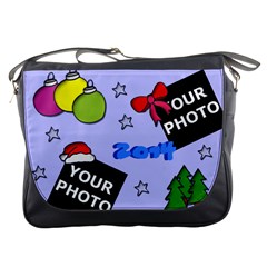 CHRISTMAS MESSENGER BAG