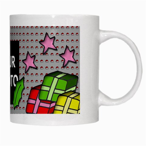 Christmas White Mug By Matematicaula Right