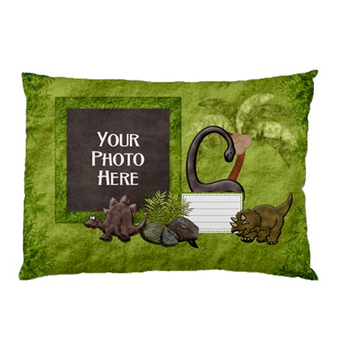 Prehistoric Pillow Case 2 By Lisa Minor 26.62 x18.9  Pillow Case