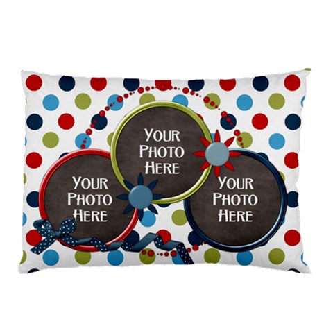 Rockin  Around Pillowcase 1 By Lisa Minor 26.62 x18.9  Pillow Case