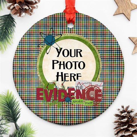 Learn Discover Explore Ornament By Lisa Minor Front