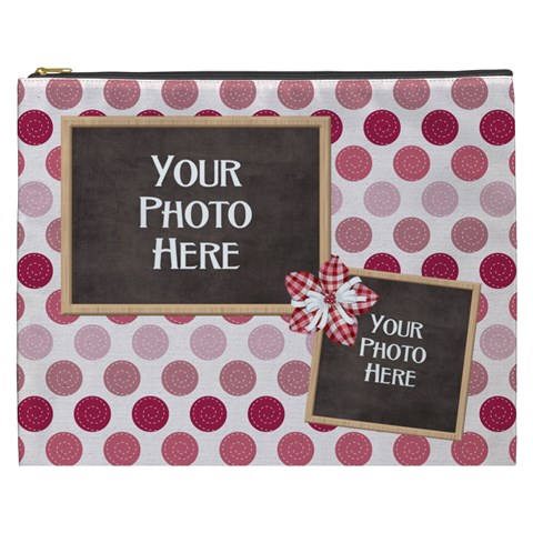 Sweetie Xxxl Cosmetic Bag By Lisa Minor Front