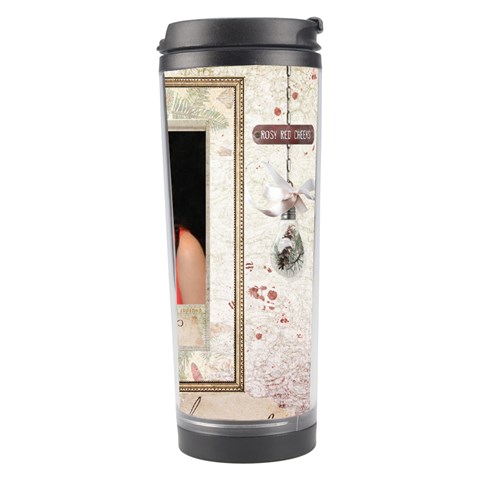 Gabrielle Xmas Travel Tumbler By Pat Kirby Right