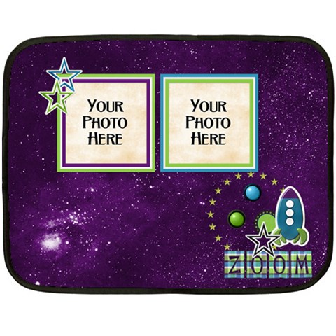 Space Blanket By Lisa Minor 35 x27  Blanket