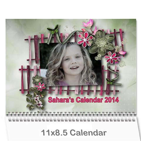 Saharas Calender By Kaye Cover
