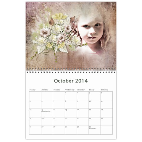 Saharas Calender By Kaye Oct 2014